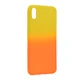 Maska Double summer vibe za iPhone XS Max zuto narandžasta