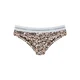 Copenhagen Studios Bikini hlačke svetlo bež / progasto bež / rjava / temno rjava