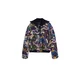 Desigual Prehodna jakna modra/temno zelena/temno liila/volneno bela