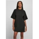 Womens Organic Heavy Oversized T-Shirt Dress Black