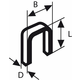 Bosch Accessories Sponke TK40 25G, 1,2 mm, 25 mm, pocinkane 5000 kos Bosch 2608200702