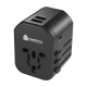 Univerzalni Multi Adapter Fantech TAC1 Power Cube 20W PD QC 3.0 20W crni