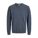 JACK & JONES Pulover bazaltno siva