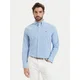 Tommy Hilfiger Srajca Poplin MW0MW43319 Modra Regular Fit