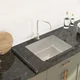 vidaXL Nalepke za pohištvo samolepilna marmor črna 90x500 cm PVC