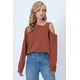 Trend Alacati Stili Ženska bluza Alc-X14574, Smeđa