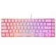 WHITE SHARK GK 2201 RONIN Gaming tastatura, US, Bela