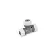 Bradas T-kos za priključno cev 1/2 WHITE LINE BR-WL-2210-12
