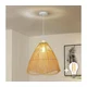Brilagi - viseči LED lestenec na vrvici CERIA BOHO 1xE27/40W/230V, premer 50 cm, rjav