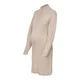 Only Maternity Pletena obleka svetlo rjava