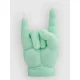 CandleHand You Rock Baby Candle green