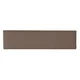 Oblazinjen stenski panel FRAME LINCOLN 15x60 cm Barva: Rjava