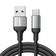 slomart joyroom usb kabel - usb c 3a za hitro polnjenje in prenos podatkov a10 series 1,2 m črn (s-uc027a10)