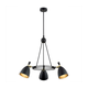 Argon 6149 - Luster na štapu CHARLOTTE 3xE27/15W/230V crna/zlatna