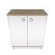 HANAH HOME Komoda Nuanse White Walnut