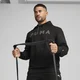 Mens Puma CLOUDSPUN Branded Hoodie, Black, Size 3XL, Clothing