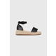 Espadrile Answear Lab boja: crna, s platformom