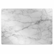 Decormat Podloga za stol Siv marmor 120x90 cm 15 cm