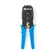 Nedis Klešče za stiskanje | CAT5/CAT5e/CAT6/CAT6a/RJ10/RJ11/RJ45 | Rezanje/odstranjevanje/klešče | ABS/Jeklo | Modra