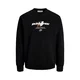 Jack & Jones Junior Majica JCOClub Branding rjava/črna/bela