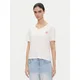 HUGO Majica Nika_T-Shirt 50540046 Écru Regular Fit