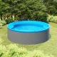 Greatstore Bazen 350x90 cm siv