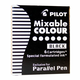 Pilot Vložki za Parallel Pen, črni, 6 kos IC-P3-S6-B
