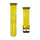 Transparent Apple Watch Sport Silicone Strap 38/40/41mm zlatni