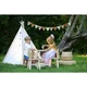 HANAH HOME Dečiji sto i stolice Deer Two Chair Set Brown