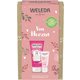 Weleda Set Von Herzen Love gel za tuširanje, 200 ml + Krema za ruke od badema, 50 ml GRATIS