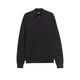 GOBI Cashmere Pletena jopa Mens Essential Full-Zip Cashmere Cardigan črna