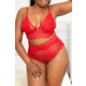 KOMPLET Hanna Red