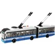 CITY SERVICE CAR - 1:16 Zglobni trolejbus - moder na vztrajnik z zvoki