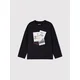 Mayoral Bluza 4022 Črna Regular Fit