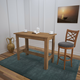 Hanah Home Trpezarijski sto Barra 120x93x60cm Hrast