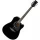 Ibanez PF 15 ECE BK Electro Acoustic Guitar