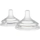 Canpol babies Natural Shape cucelj za stekleničko 3m+ 2 kos