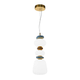 ITALUX PND-94981V-3B-GD - LED luster na sajli EVANS LED/15W/230V 3000K zlatna