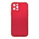 Maska Clear color za iPhone 12 Pro, Crvena