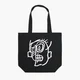 Cropp - Torba shopper Basquiat - črna