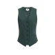 WE Fashion Brezrokavnik temno zelena