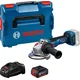 Bosch Akumulatorska ugaona brusilica GWS 18V-11 S, 1x5,0Ah + punjač + L-BOXX 136 06019N4003