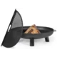 Cook King Vrtno kurišče BALI O100 cm s polkrožno žar ploščo in rešetko 98 cm