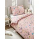 Sinsay - Komplet pamučne posteljine Hello Kitty - pastelno roze