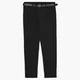 Cropp - Pantalone s kaišem - CRNO