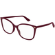 Gucci GG0026O 012 M (53) Rdeča/Kristalna