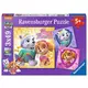 RAVENSBURGER sestavljanka Tačke na patrulji, 3x49 kosov