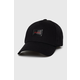 Bombažna bejzbolska kapa HUGO črna barva, 50519229