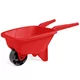 Rdeče 53 cm veliko peskovniško samokolnico - Wader