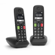 GIGASET Telefonski gigaset e290 Duo Black, (20575937)